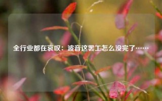 全行业都在哀叹：波音这罢工怎么没完了……