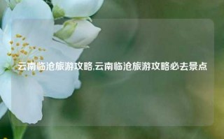 云南临沧旅游攻略,云南临沧旅游攻略必去景点