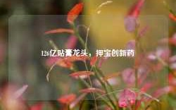 126亿贴膏龙头，押宝创新药