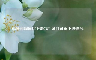 Q3净利润同比下滑7.8% 可口可乐下跌逾2%