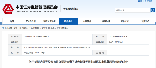 员工违规炒股、拼单卖私募，财达证券频“踩红线”遭罚-第1张图片-旅游攻略网