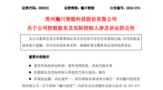 A股突发！“牛散”状告上市公司实控人，股价暴跌近80%！-第1张图片-旅游攻略网