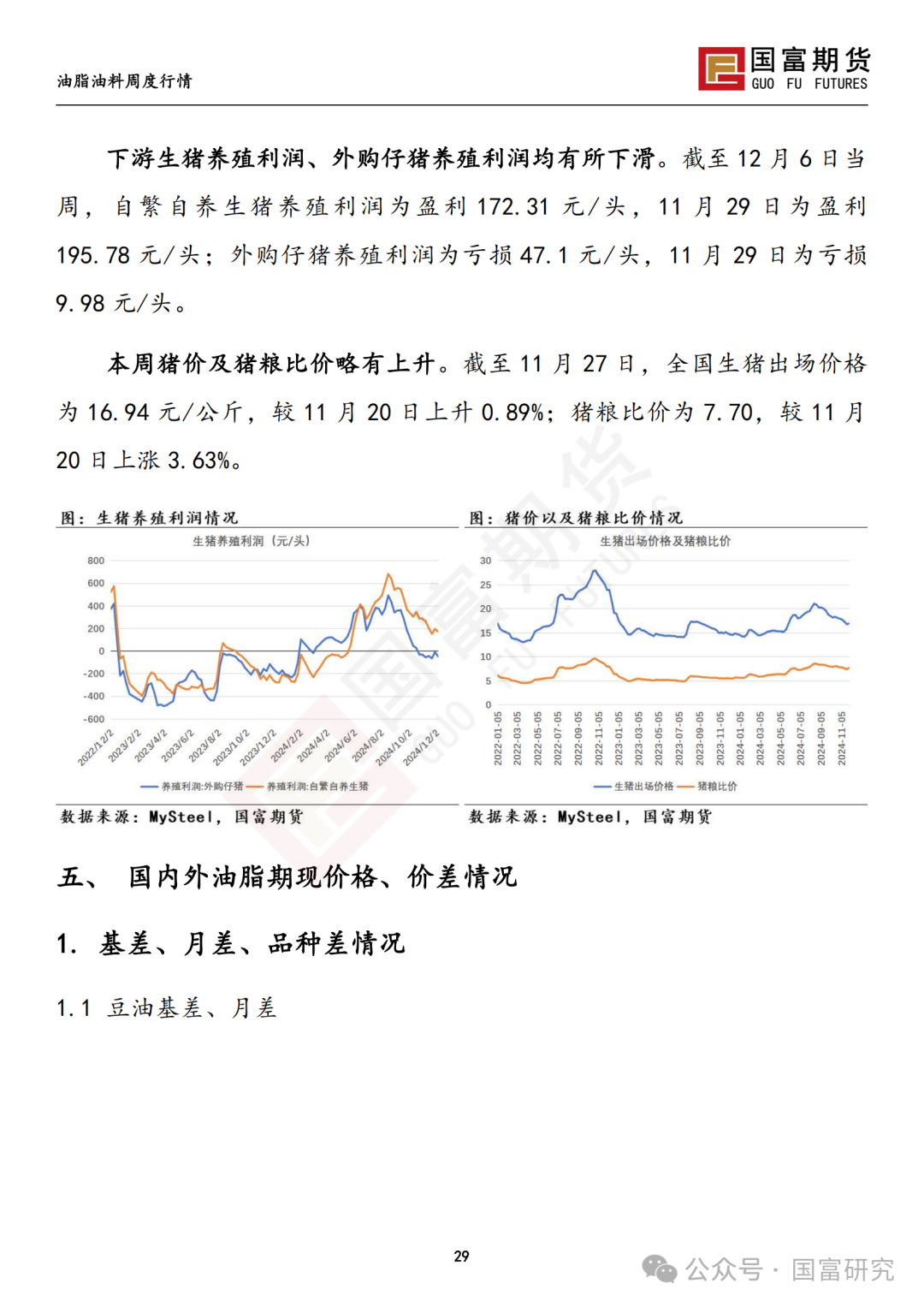 【国富豆系研究周报】进口成本支撑减弱，DCE 豆粕大幅下挫 20241209-第30张图片-旅游攻略网