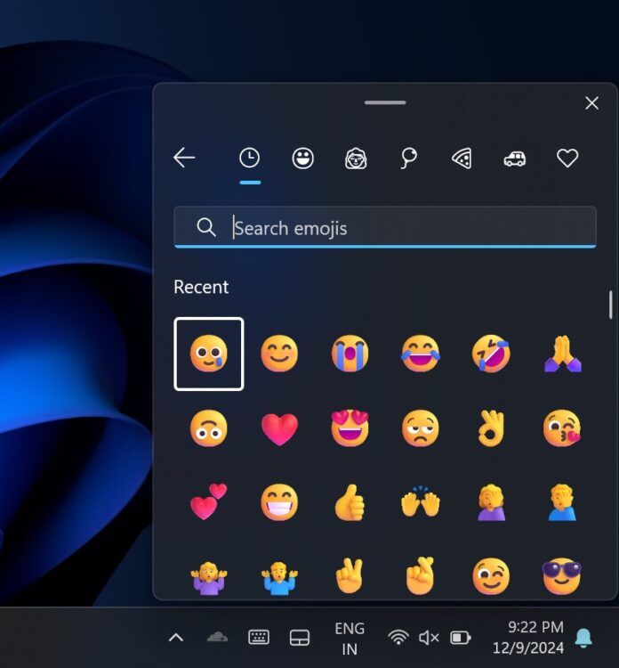 微软邀测 Win11 任务栏新按钮入口，一键直达 Emoji 表情、颜文字等-第2张图片-旅游攻略网