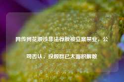 网传同花顺涉非法荐股被立案禁业，公司否认，投顾群已大面积解散-第1张图片-旅游攻略网