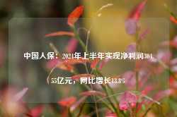 中国人保：2024年上半年实现净利润304.55亿元，同比增长13.8%-第1张图片-旅游攻略网