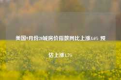 美国9月份20城房价指数同比上涨4.6% 预估上涨4.7%-第1张图片-旅游攻略网