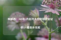 阿联酋：2025年1月起对大型跨国企业征收15%最低补充税-第1张图片-旅游攻略网