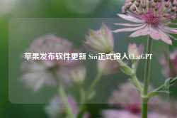 苹果发布软件更新 Siri正式接入ChatGPT-第1张图片-旅游攻略网